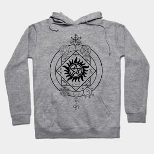 Supernatural Sigils and Wardings and Seals - mightbelucifer Hoodie